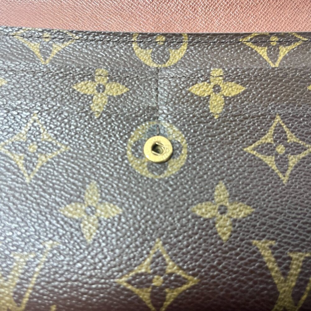 Louis Vuitton Monogram Sarah Wallet w Dust Bag and Box Pre-loved - Picture 5 of 14